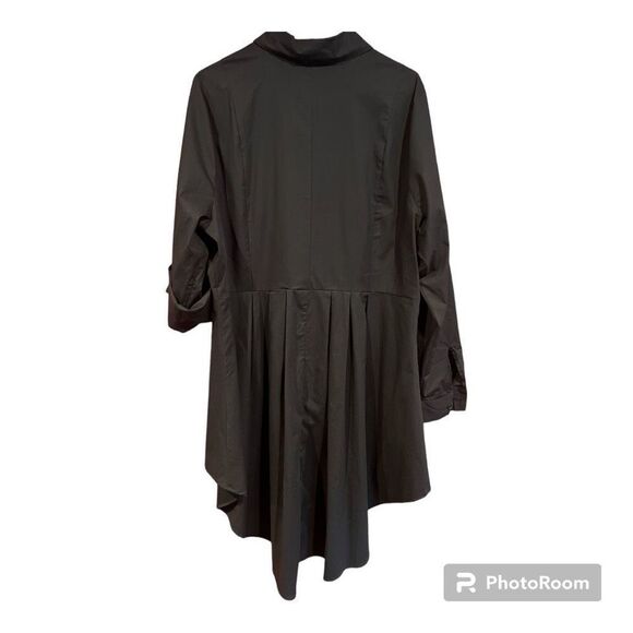 Lane Bryant Extreme Peplum Tunic Women’s Long sleeves with roll tabs Shirt - Picture 10 of 17